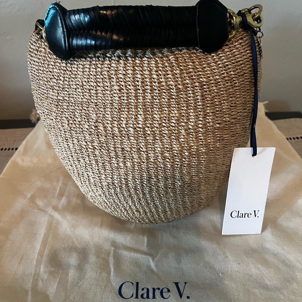 Clare V Natural Woven  Bag